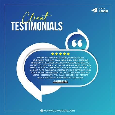 Testimonials Banner for Men's Clothing Store